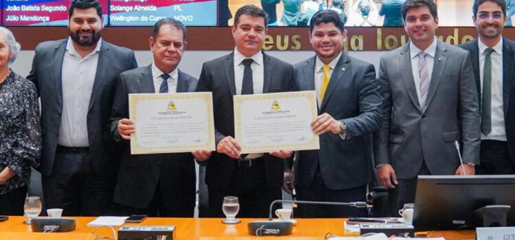 Guilherme Paz reconhece legado de Marreca e Júnior Marreca em solenidade na Alema